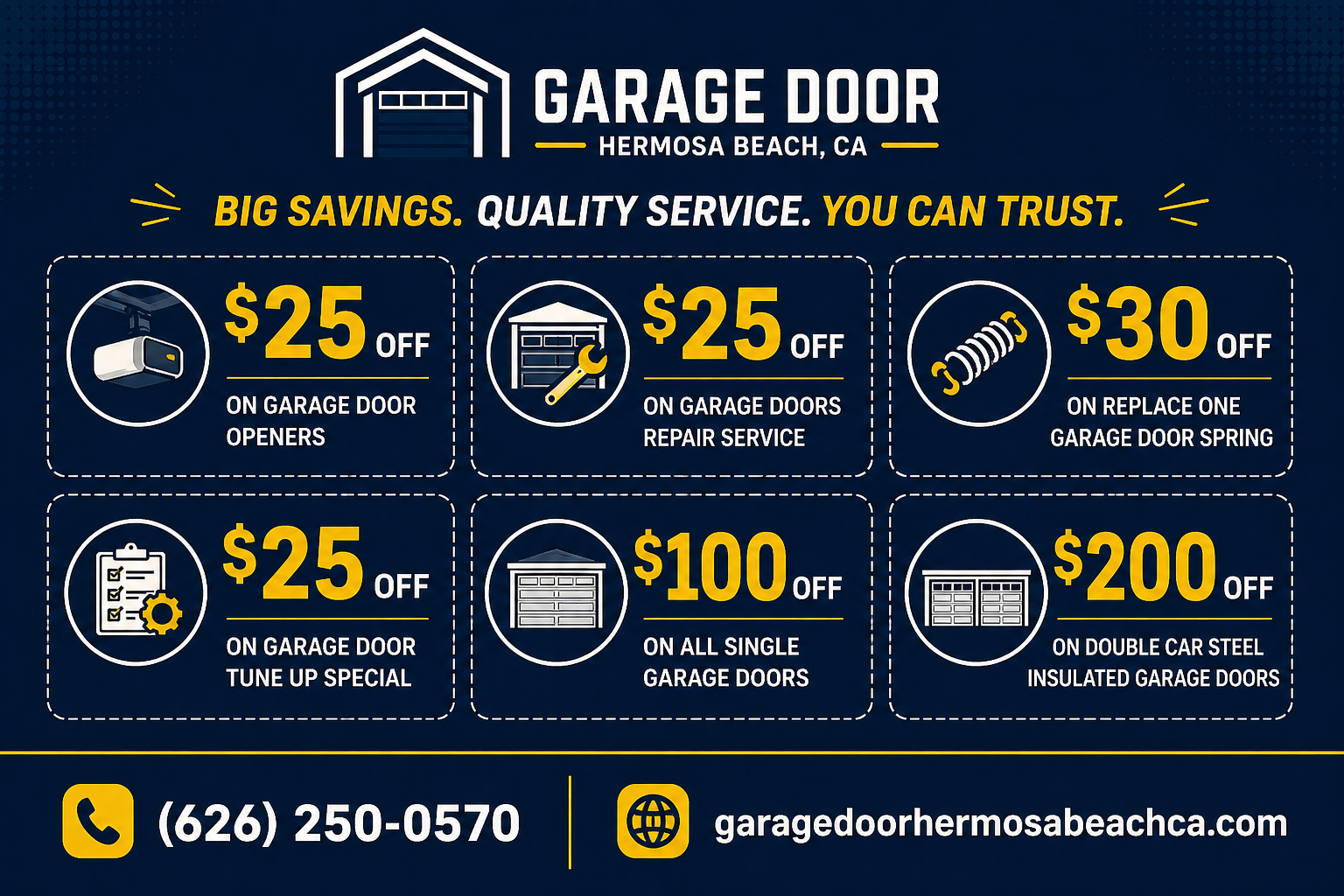 Garage Door Hermosa Beach CA
